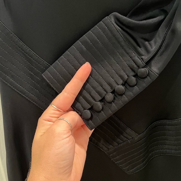 NWT Alexis Addison One-Shoulder Black Gown - Picture 13 of 13